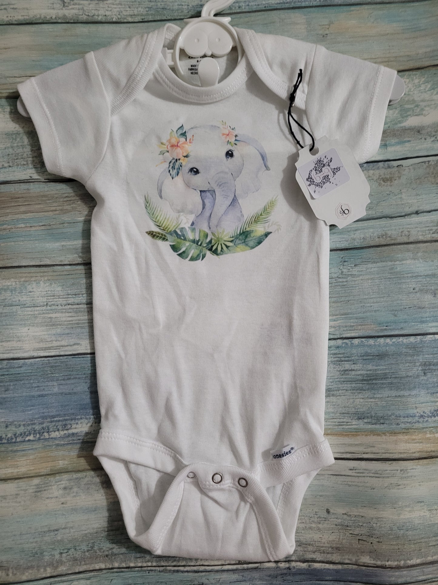 Hawaiian Flower Animal Onzies