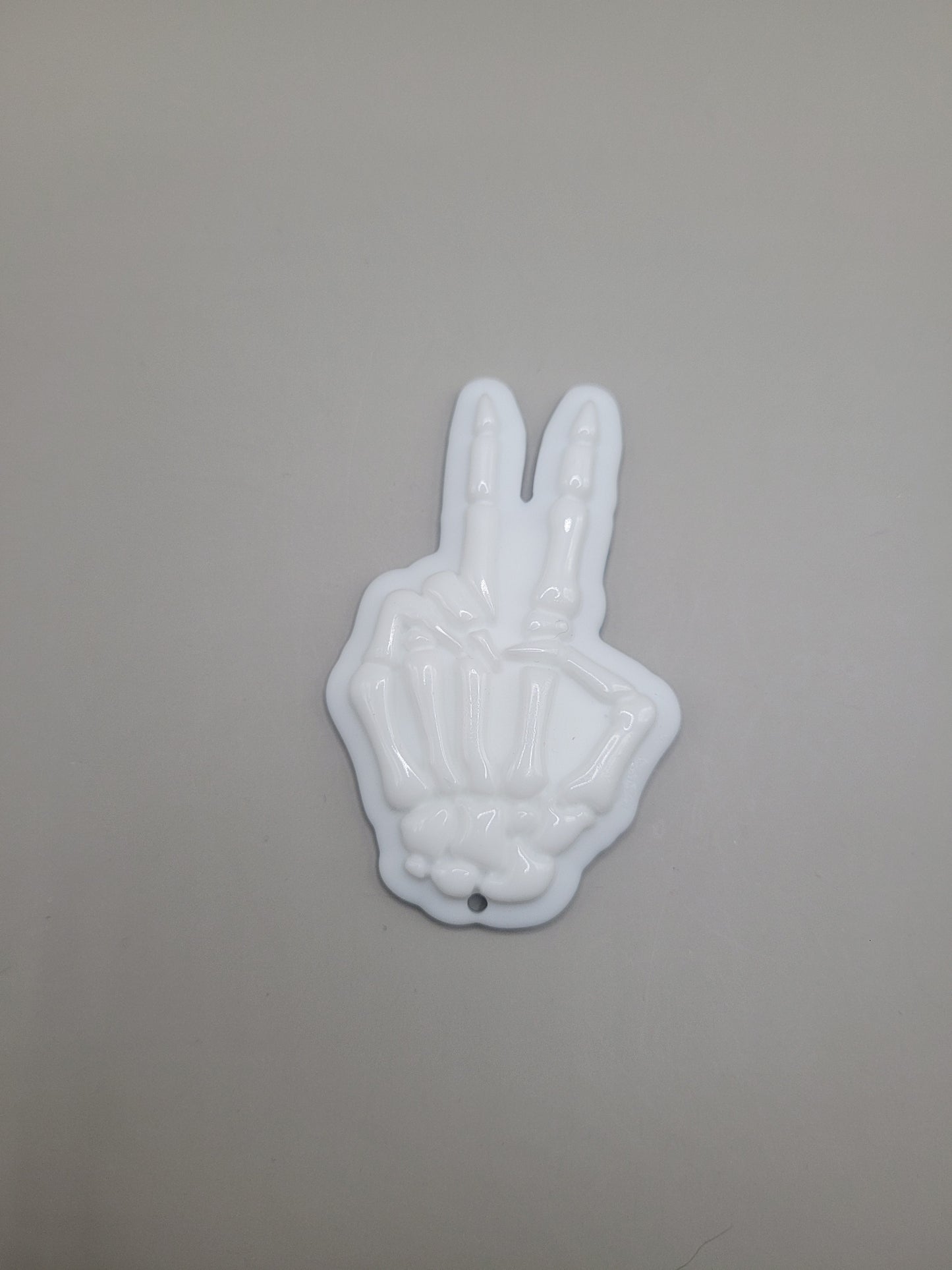 Peace Skeleton GLOW Badge Accessory