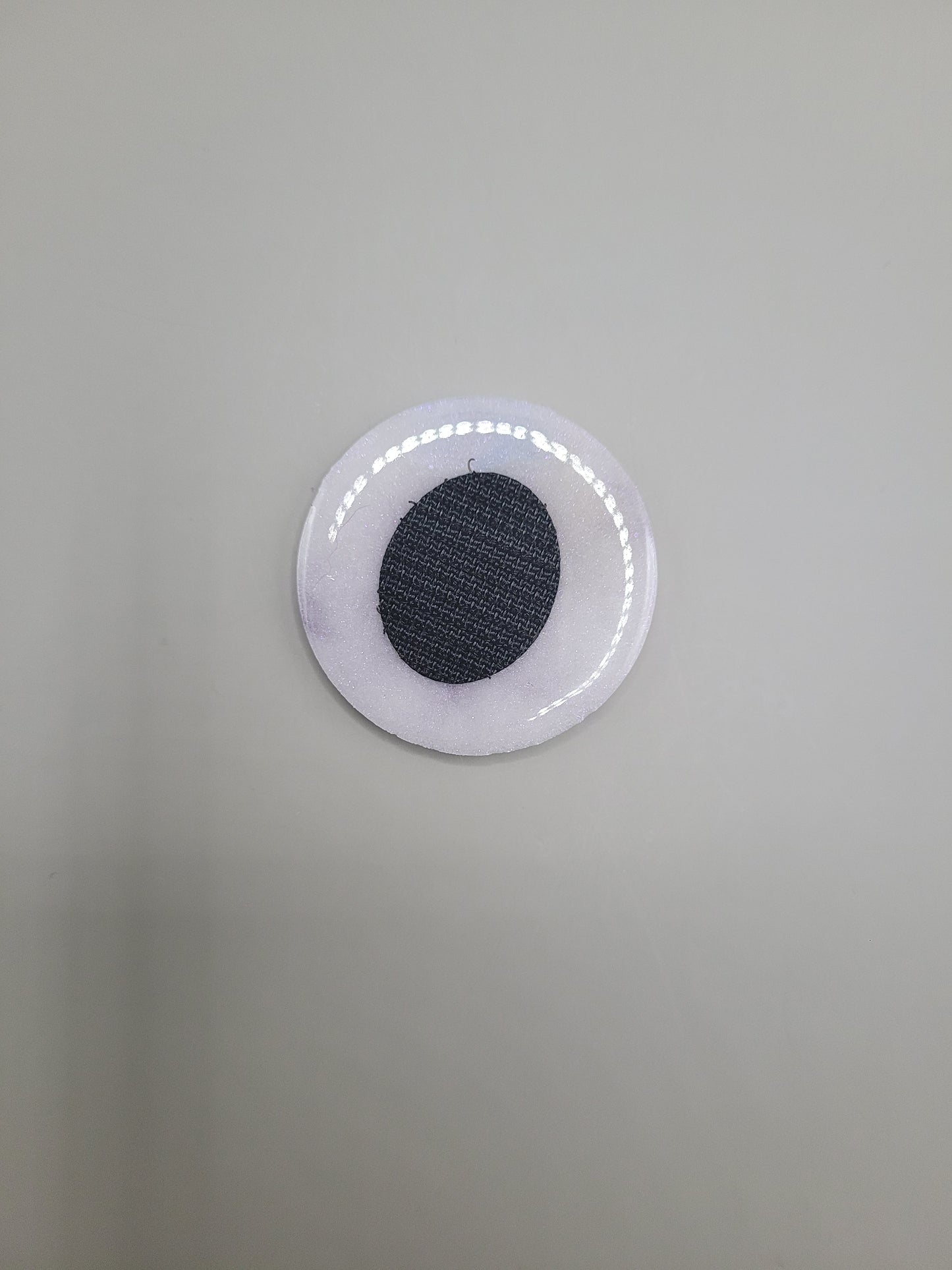 Skull and Bones Reflective Badge Face