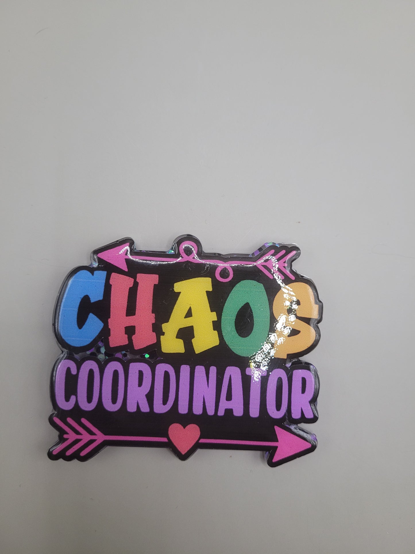 Chaos Coordinator Badge Face