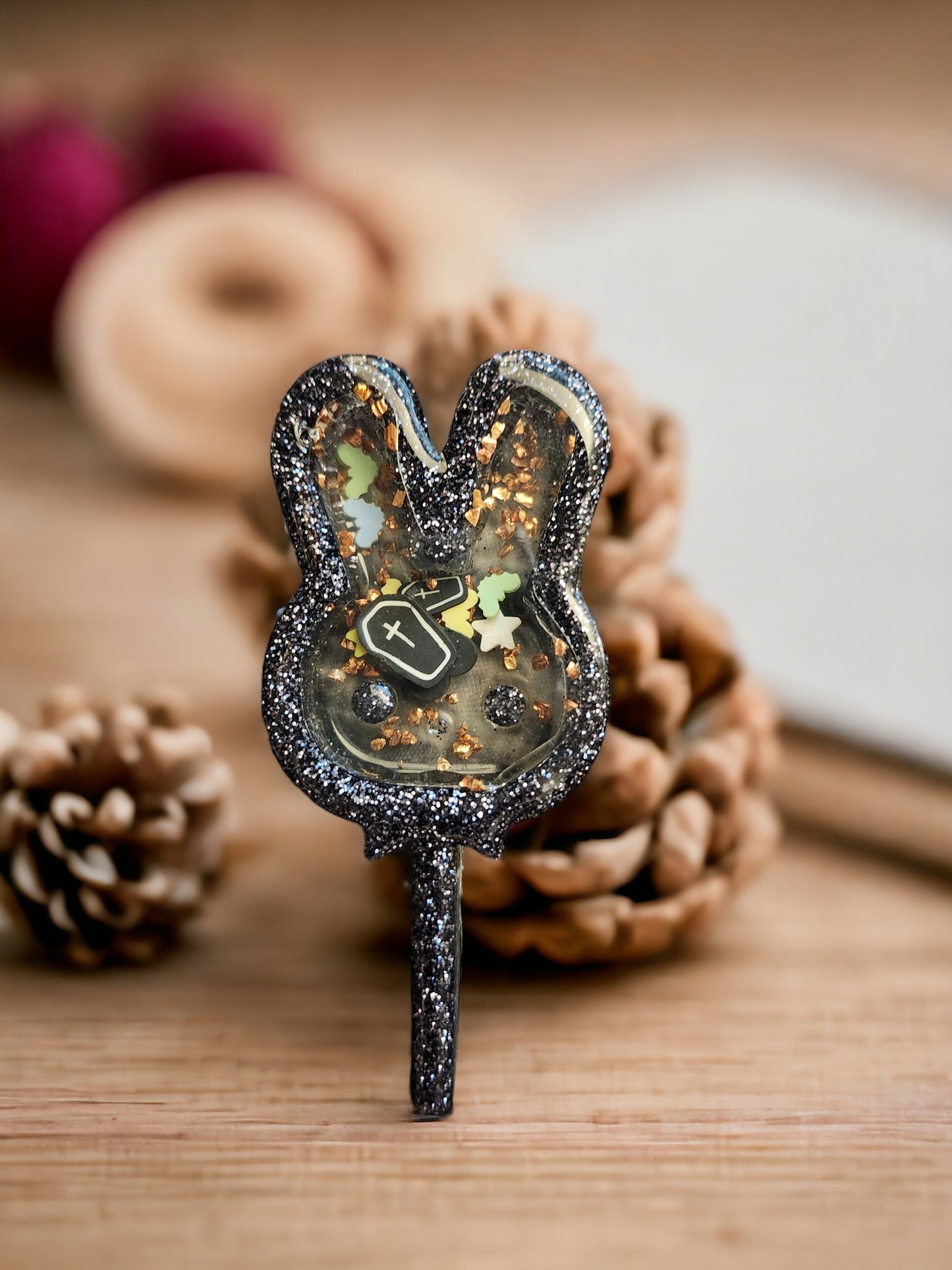 Mini Quiet Rattles- Bunny