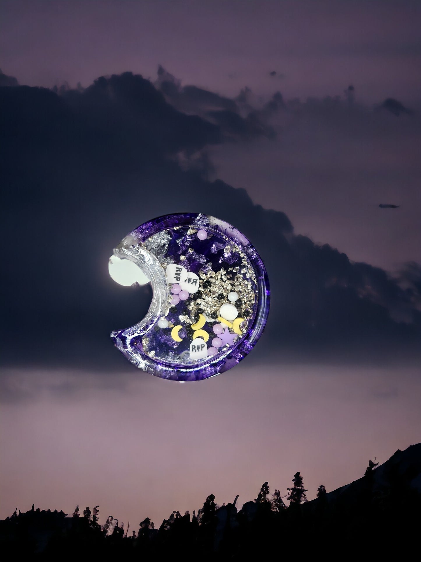 Mini Quiet Rattles-Moon