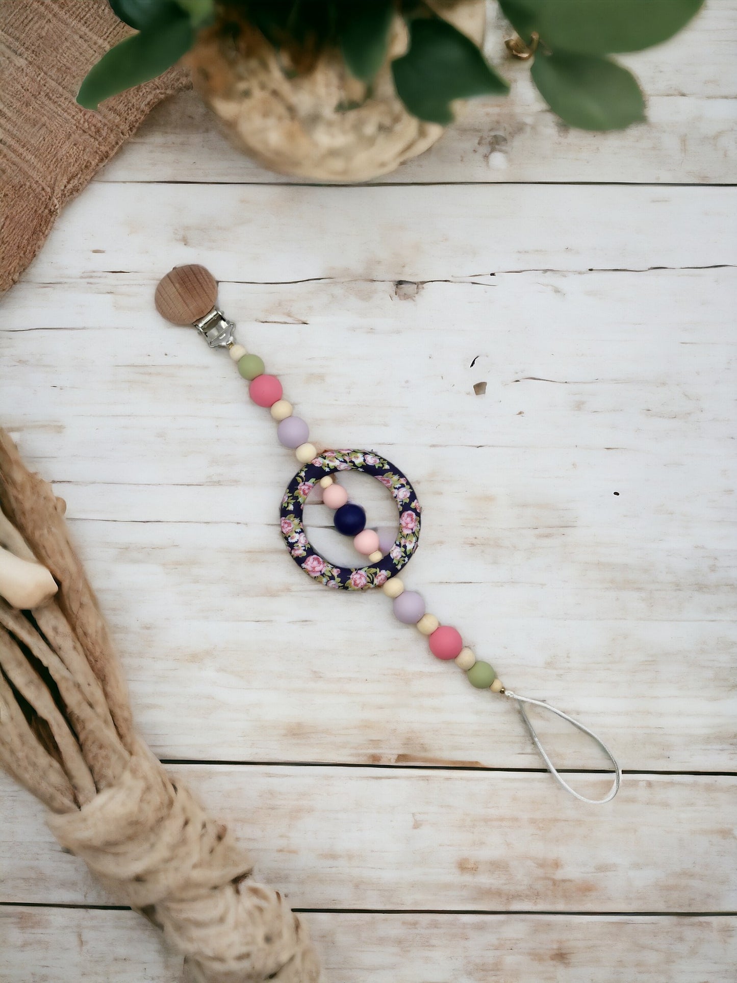 Circle Pacifier Clip