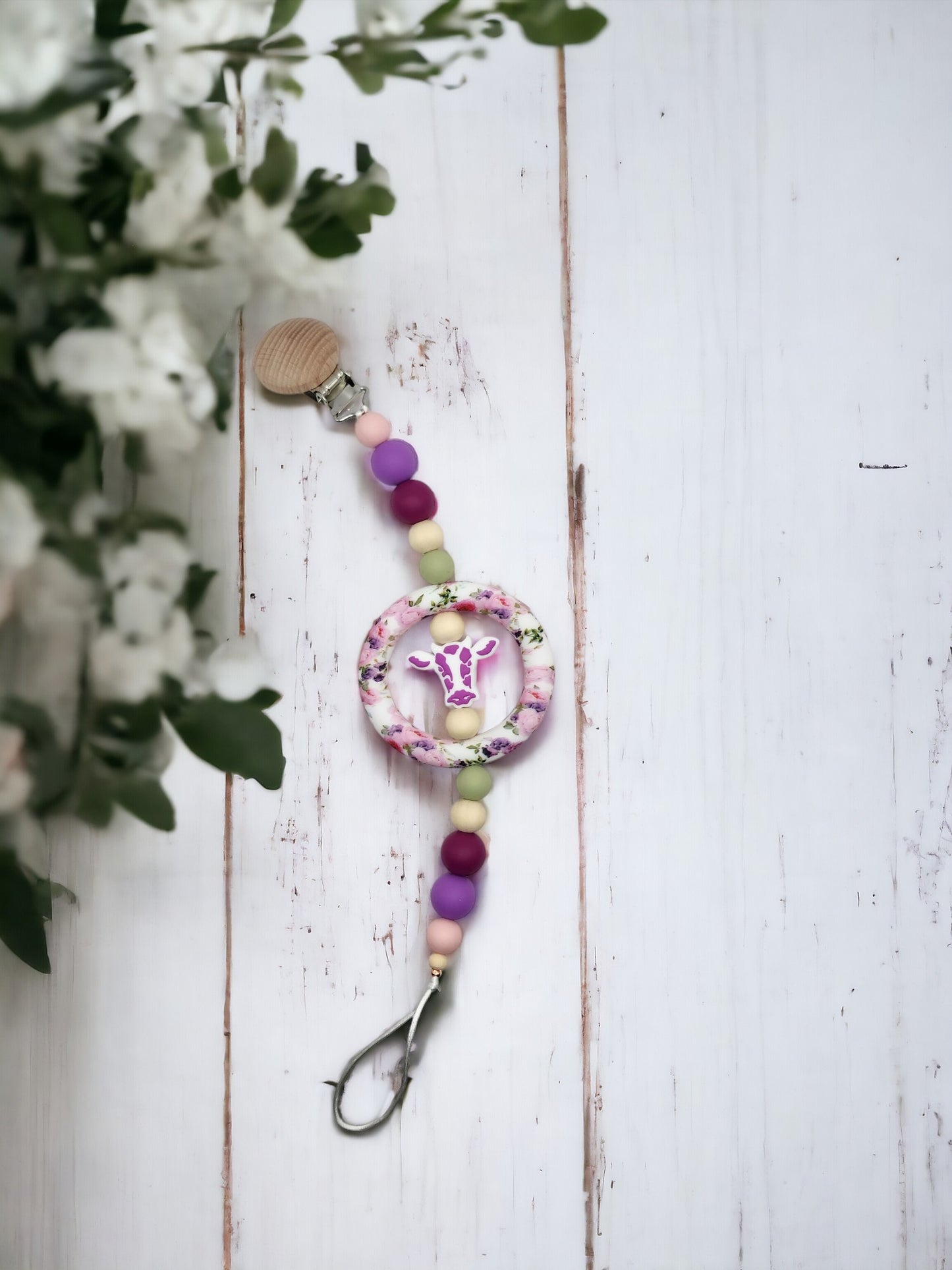 Circle Pacifier Clip