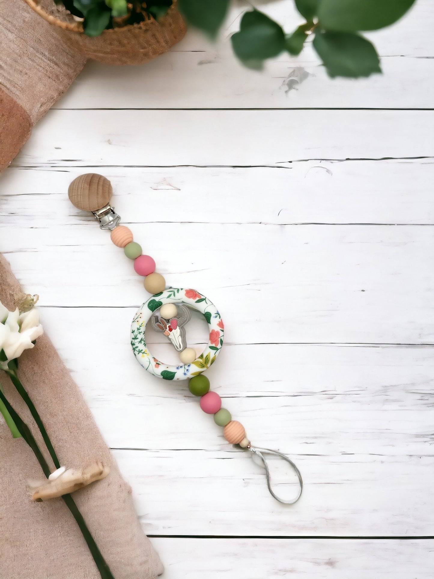 Circle Pacifier Clip