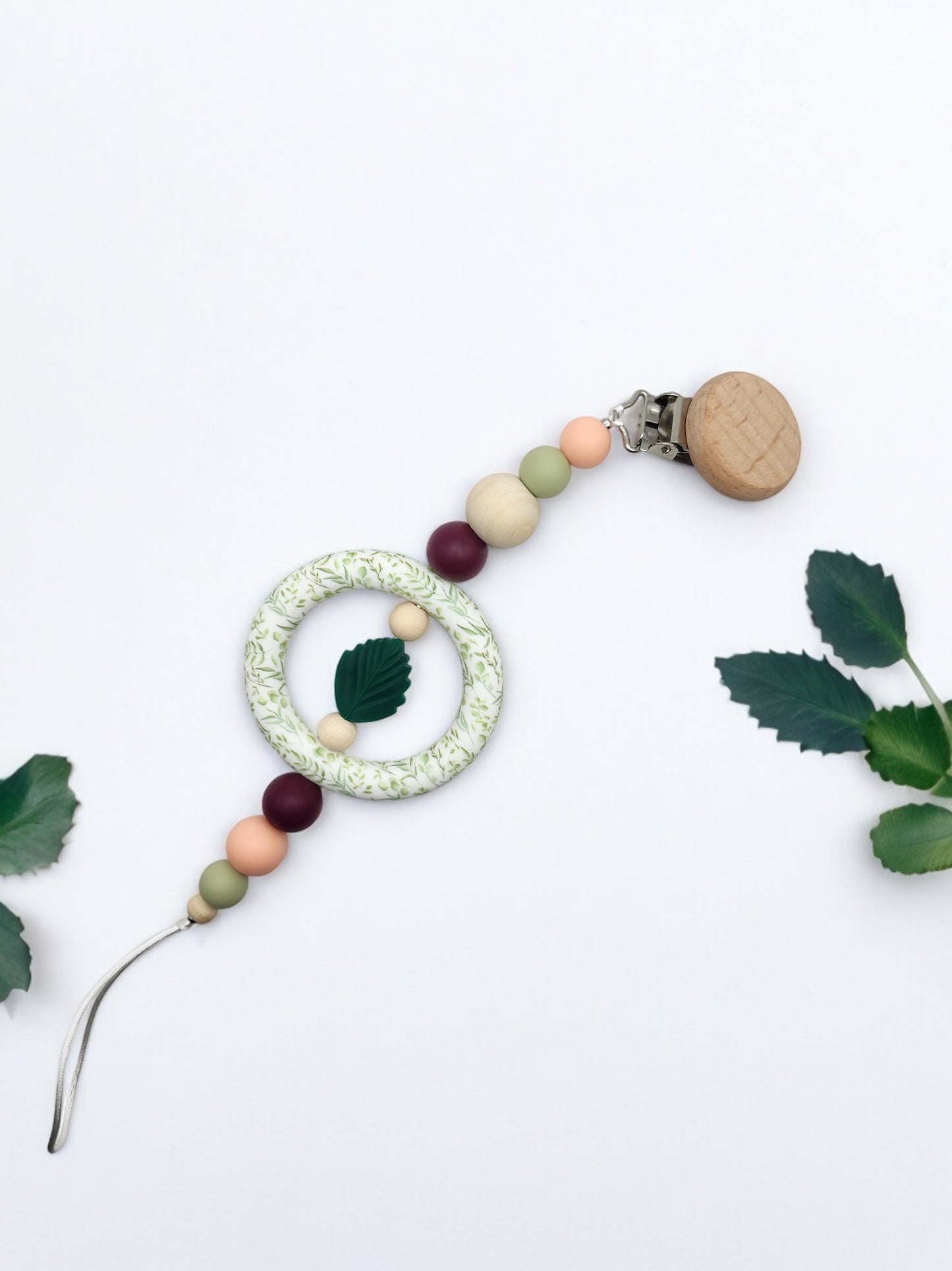 Circle Pacifier Clip