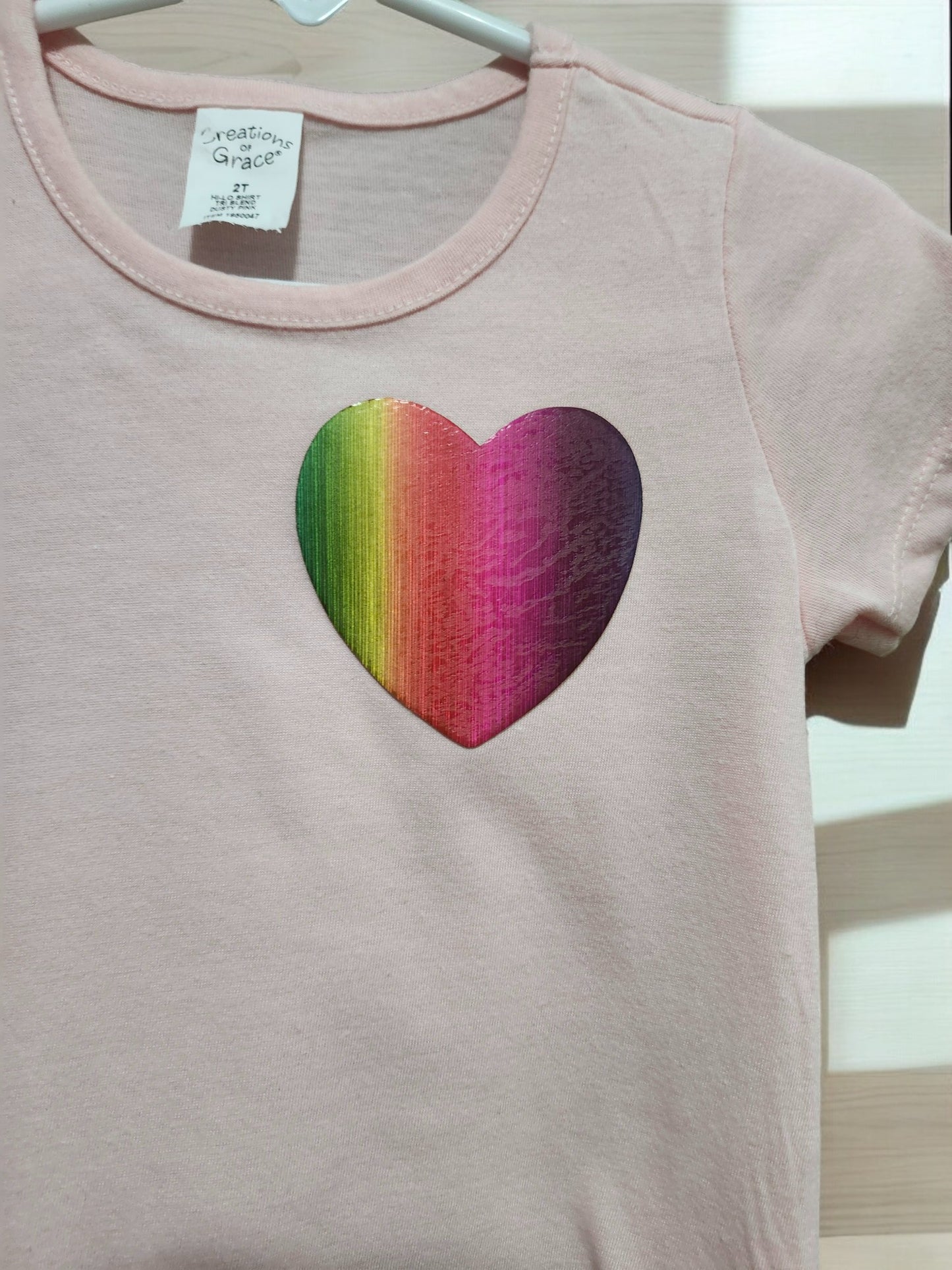 Pink Heart Tee