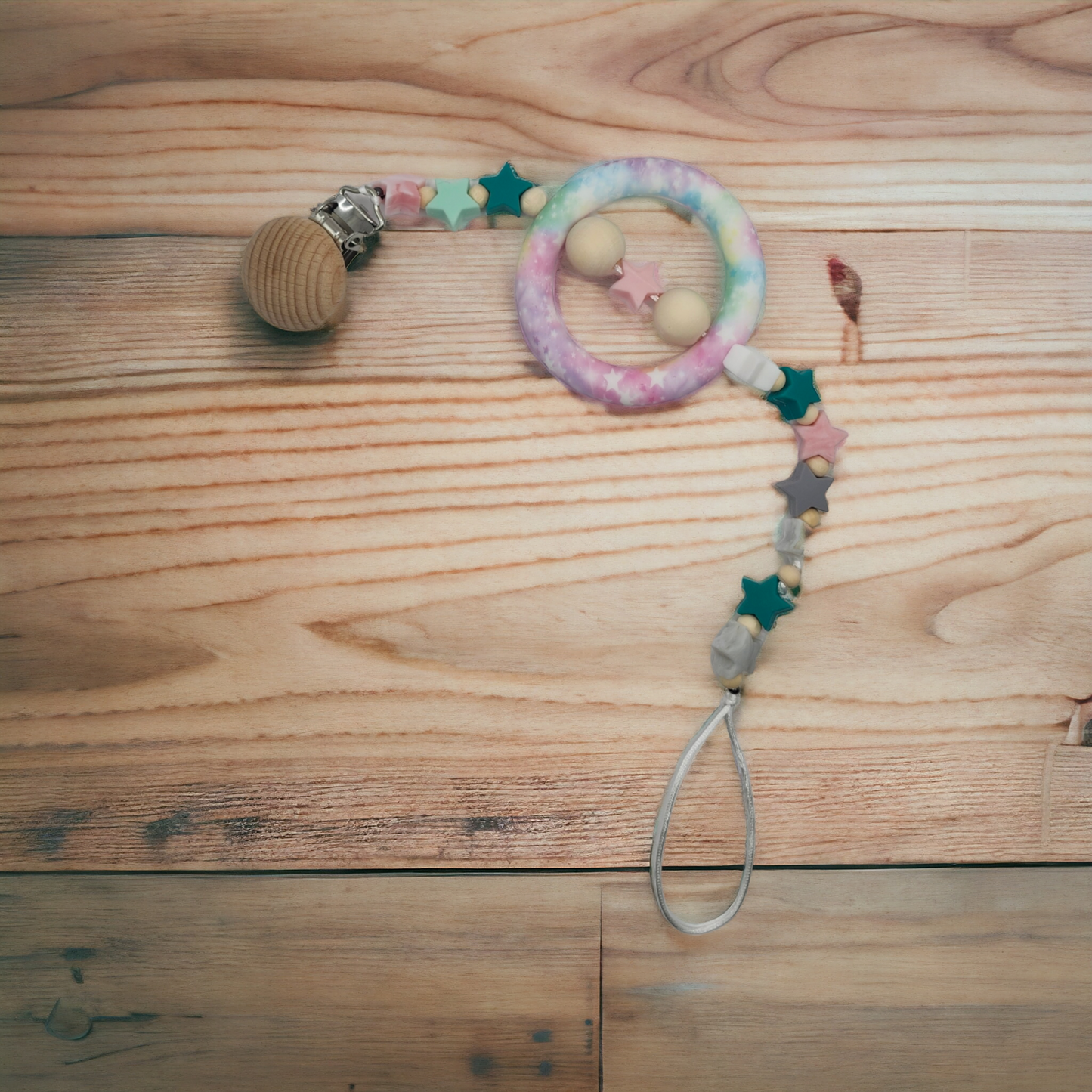 Circle Pacifier Clip