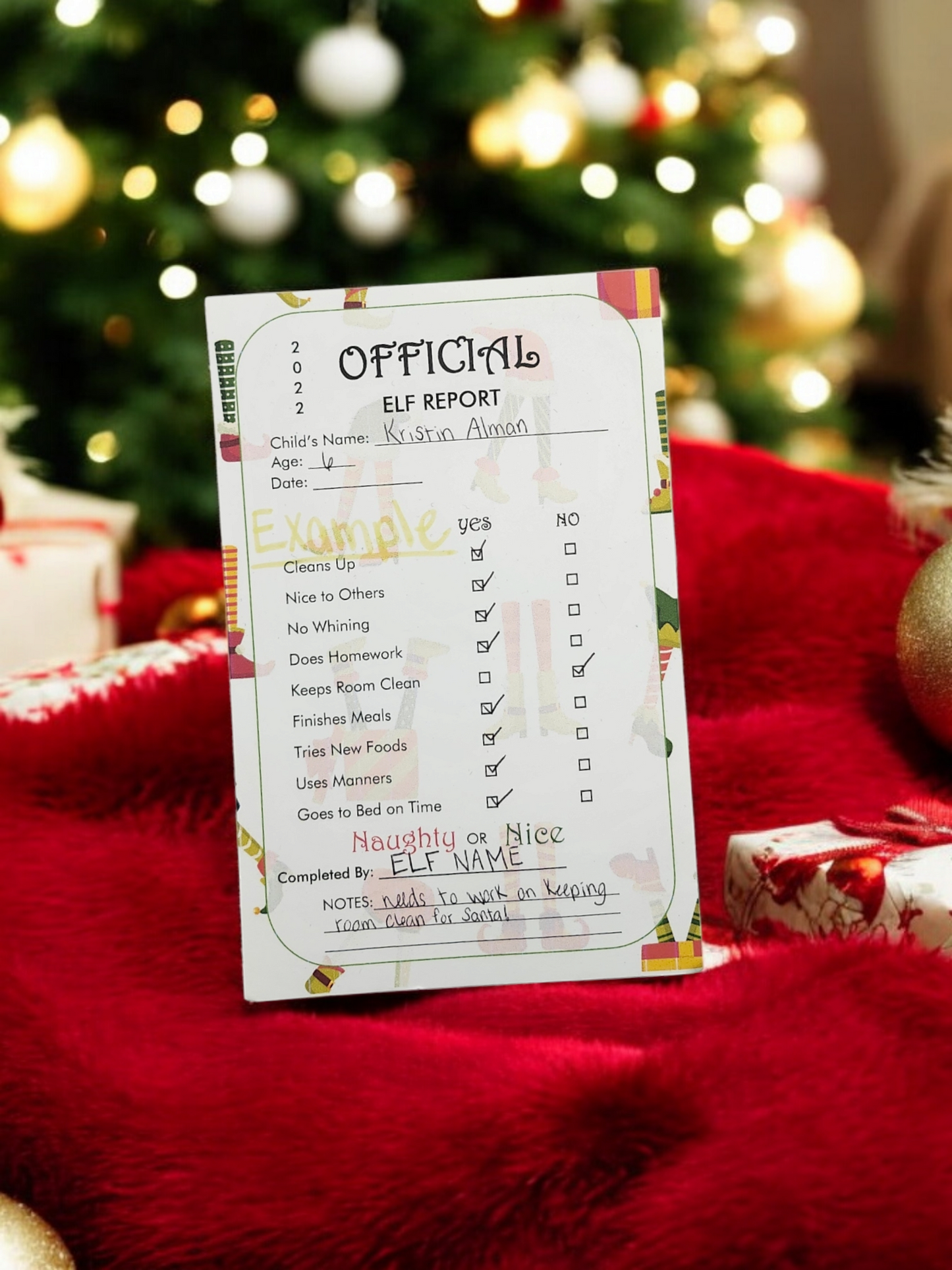 Elf Paperwork Refills