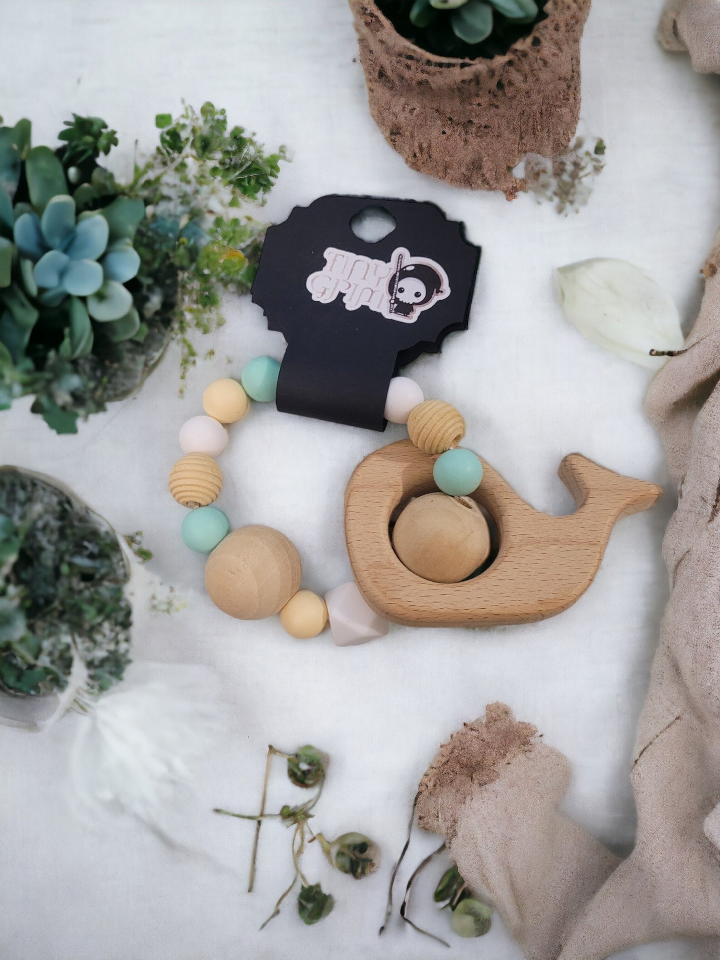 Whale Teether Ring
