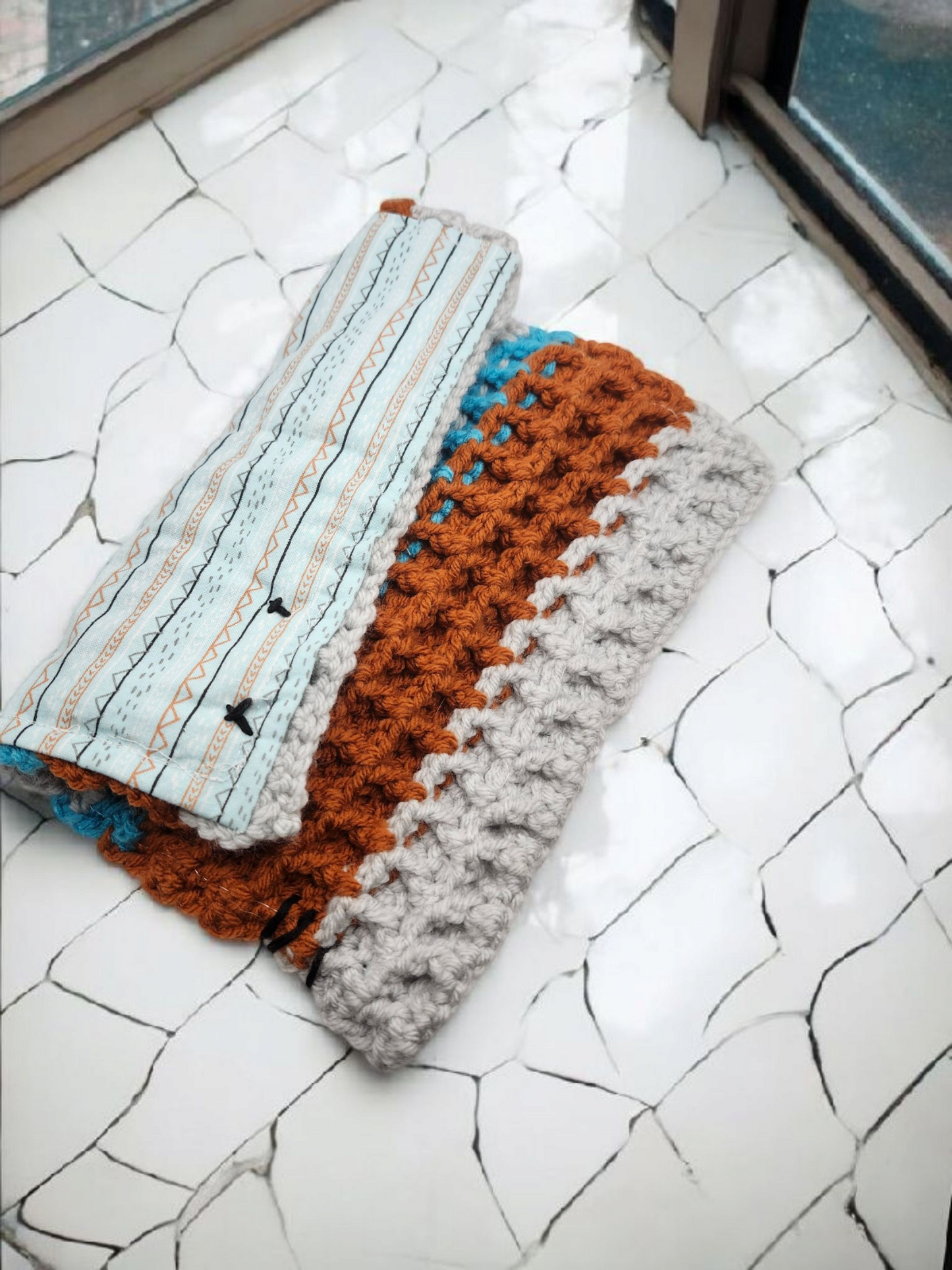 Stitched Waffler Burp Cloth