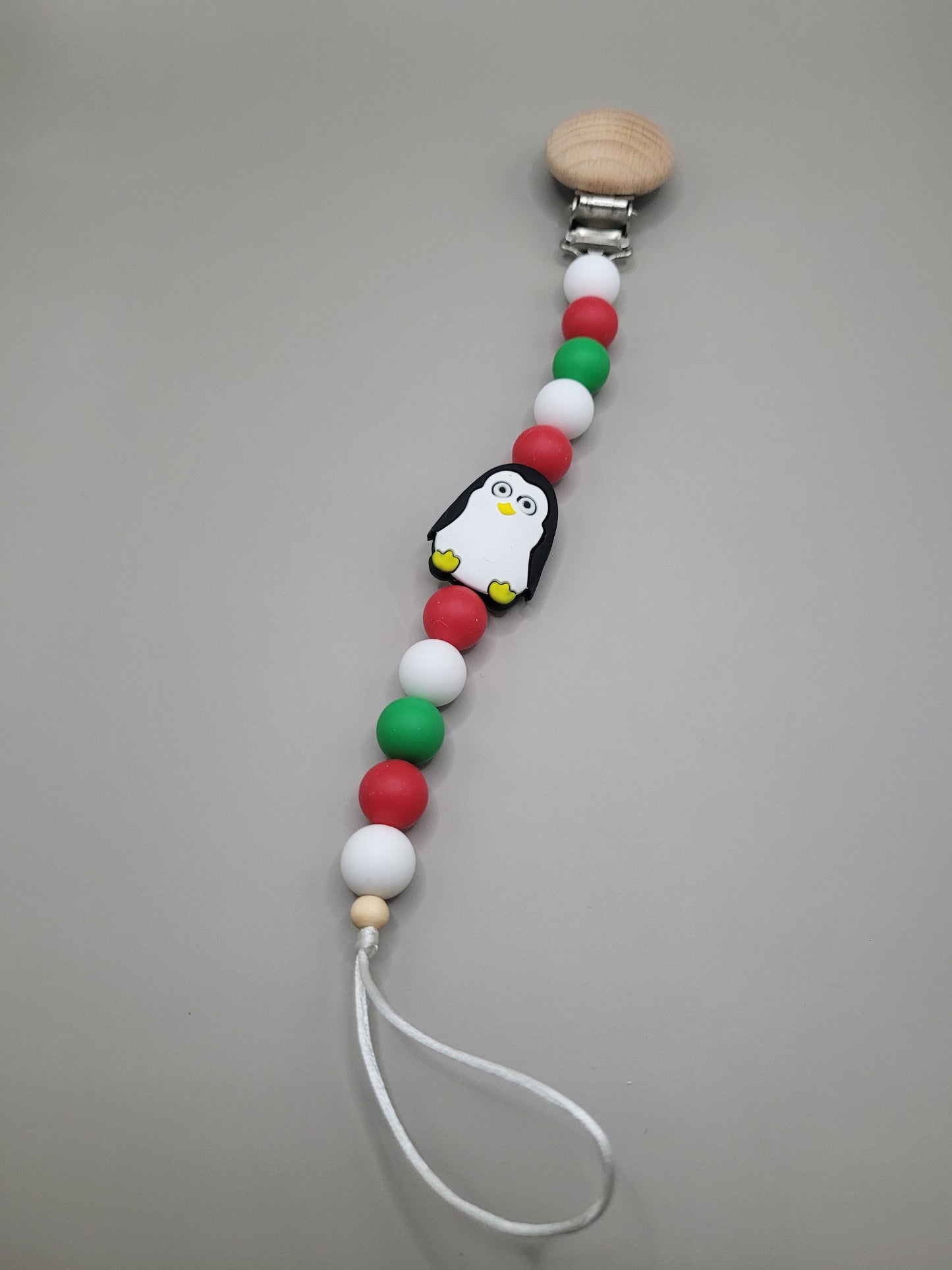 Focal Bead Pacifier Clip