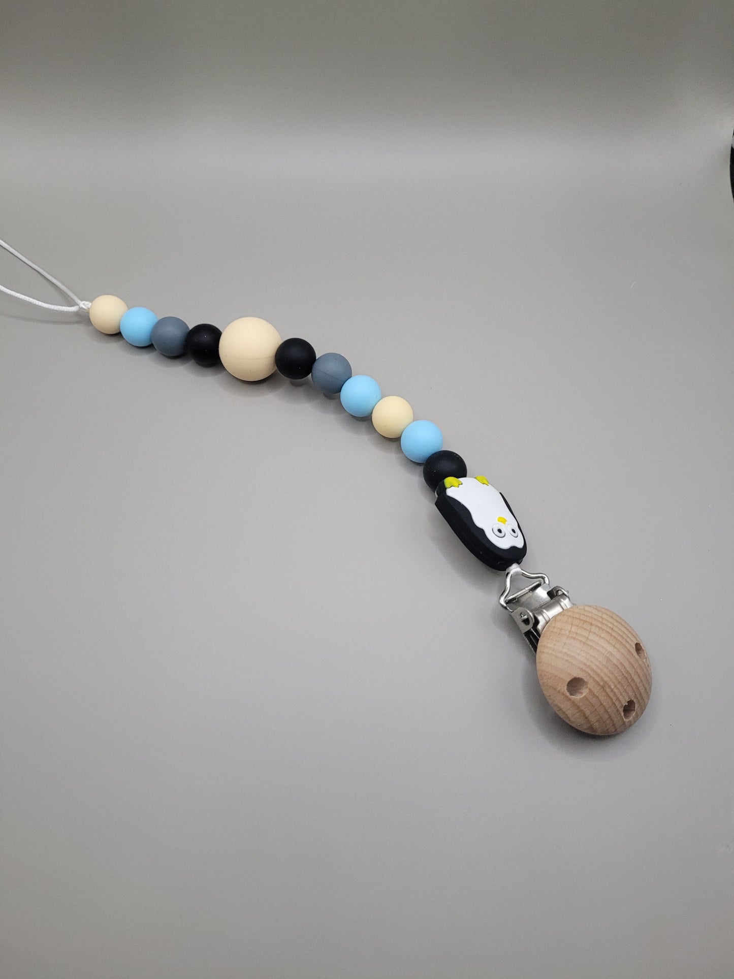 Focal Bead Pacifier Clip