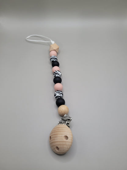 Special Bead Pacifier Clip
