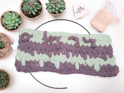 Olive and Plum Car Seat Blanket