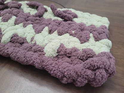 Olive and Plum Car Seat Blanket
