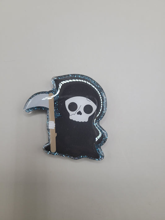 Cute Reaper Badge Face