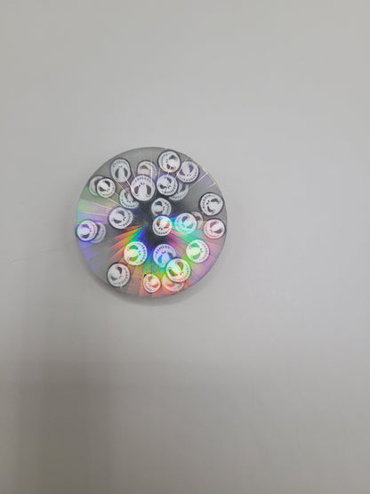 GLOW Halloween Badge Face