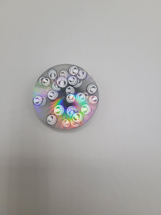 GLOW Halloween Badge Face