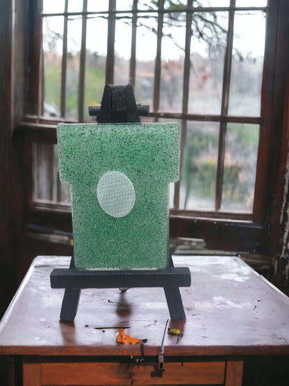 Pill Bottle Badge Face