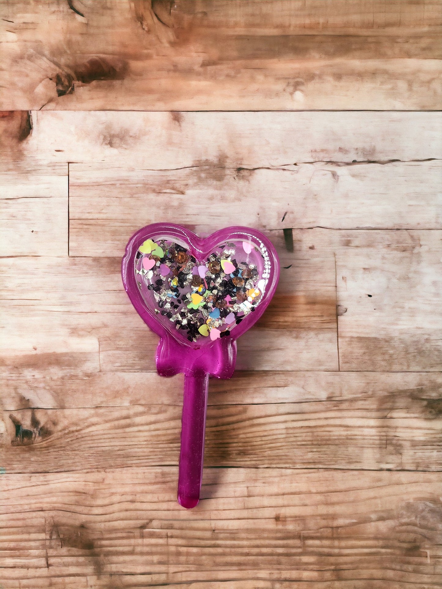 Mini Quiet Rattle- Hearts