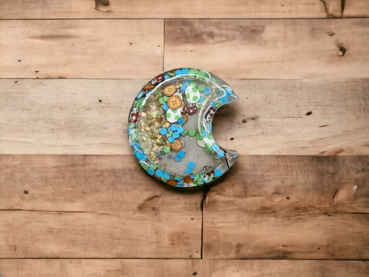 Gamer Moon Mini Quiet Rattle
