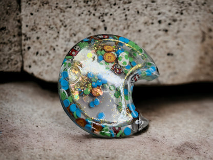 Gamer Moon Mini Quiet Rattle