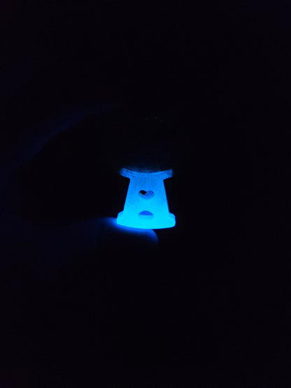 Mini Quiet Rattles- GLOW