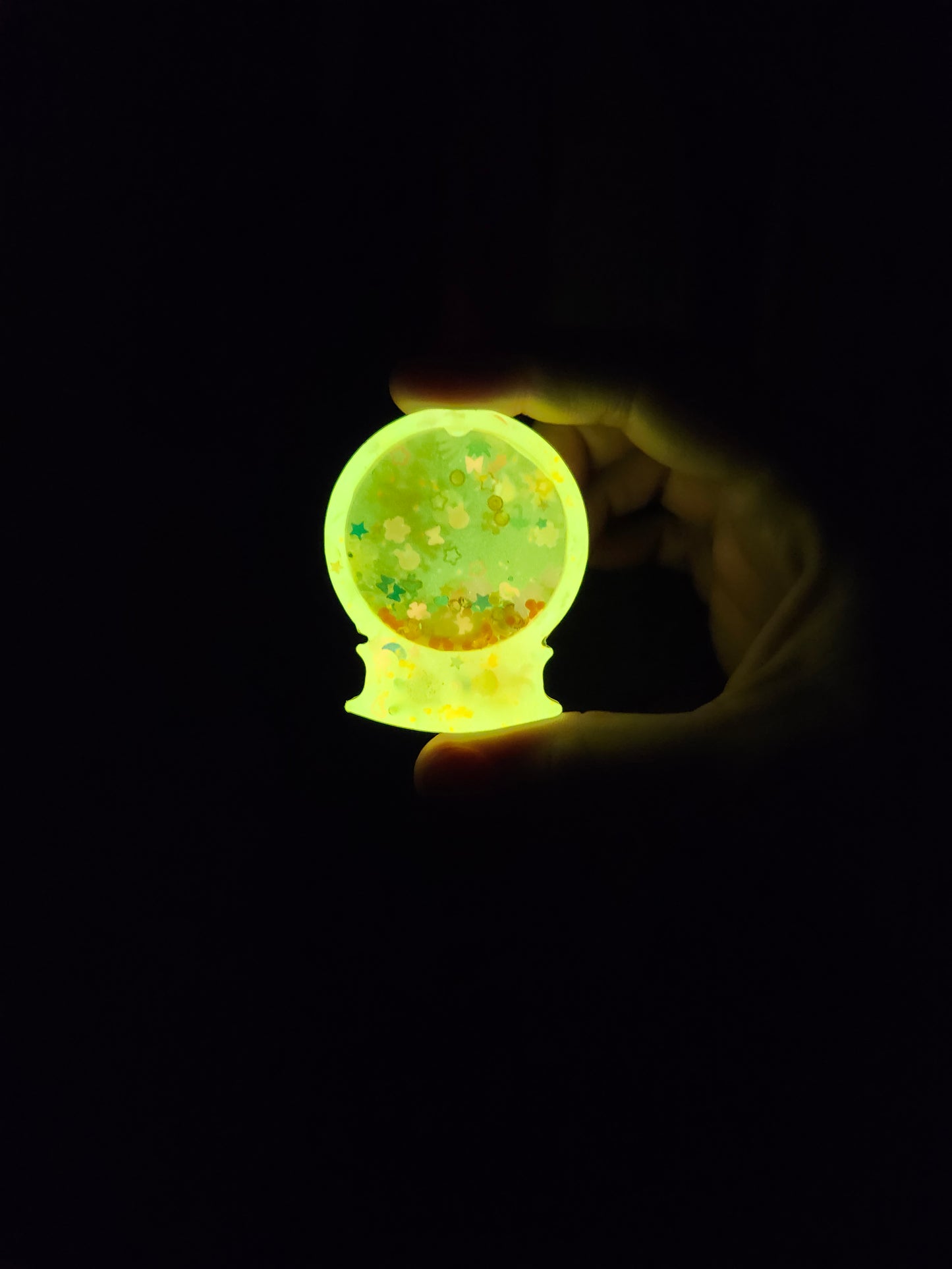 Mini Quiet Rattles- GLOW