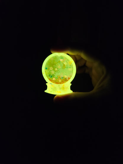Mini Quiet Rattles- GLOW