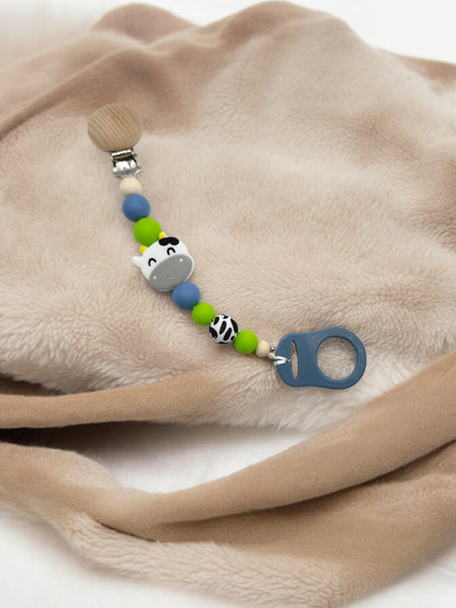 Focal Bead Pacifier Clip
