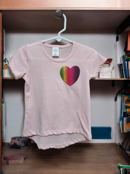 Pink Heart Tee