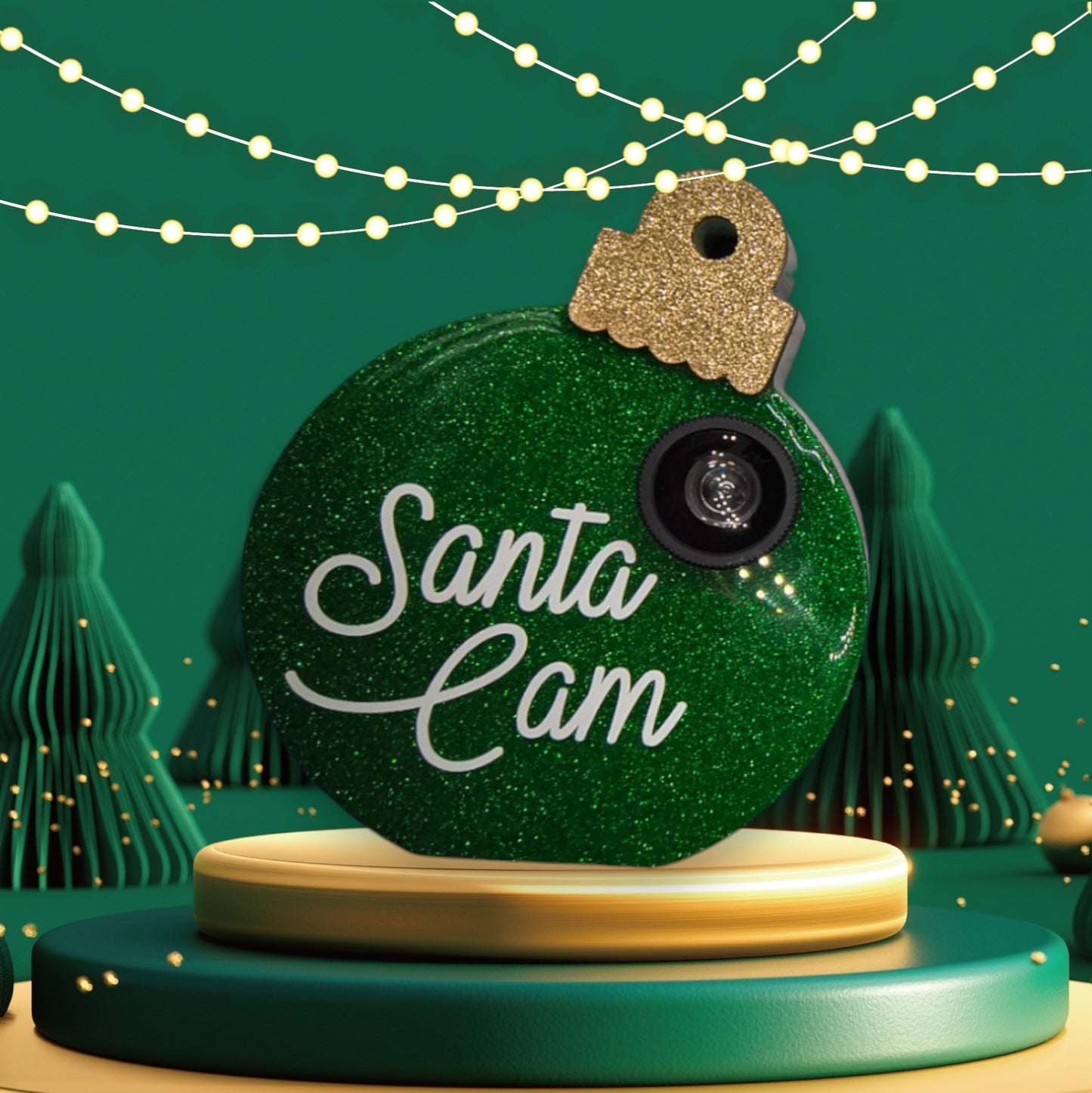 Santa Cam Decor
