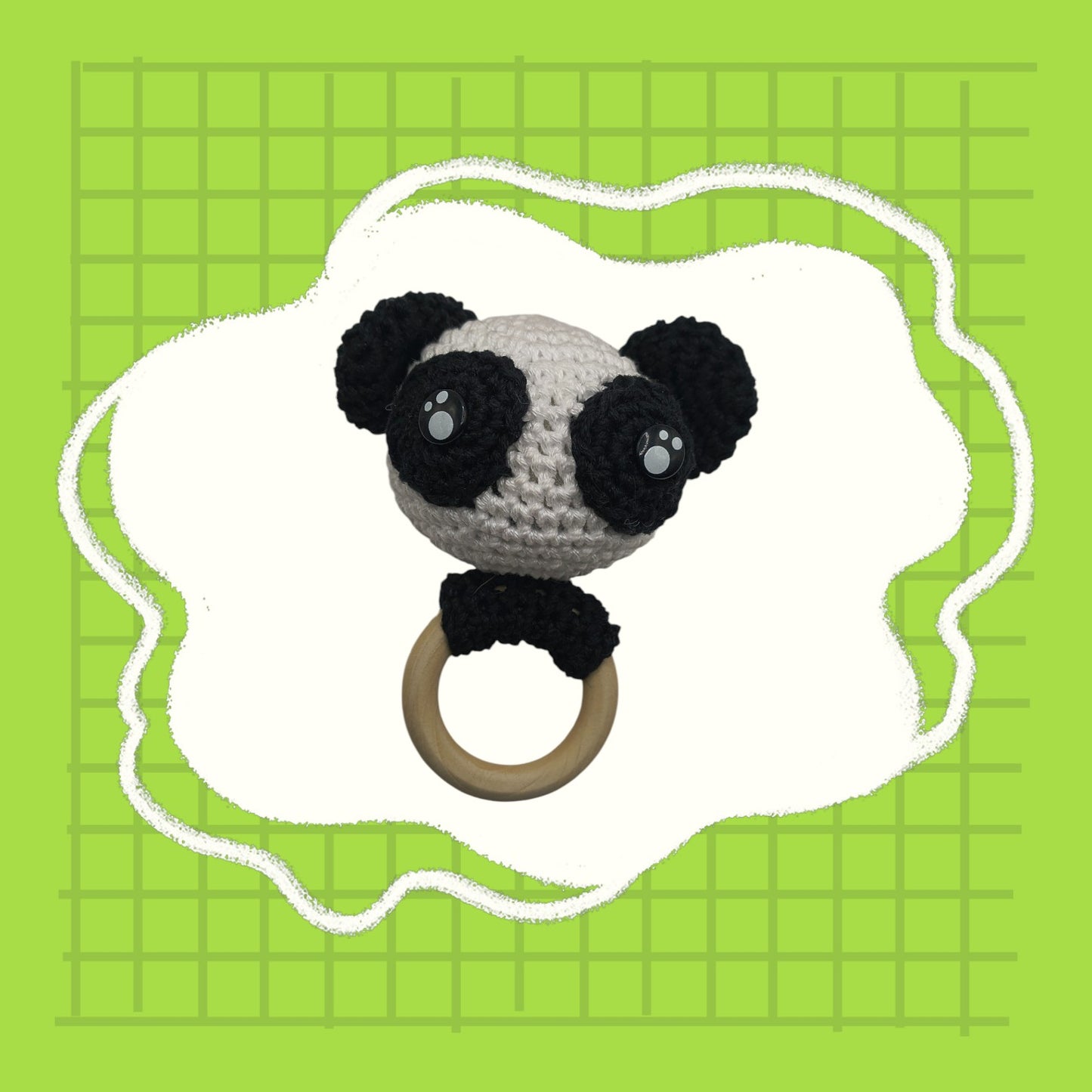 Panda Rattle