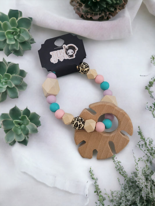 Palm Leaf Teether Ring