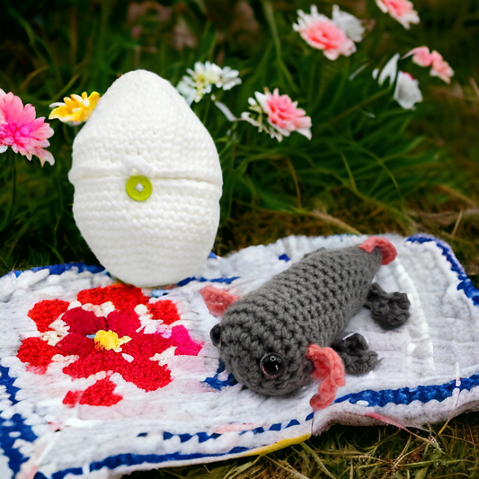 Axolotl and Egg