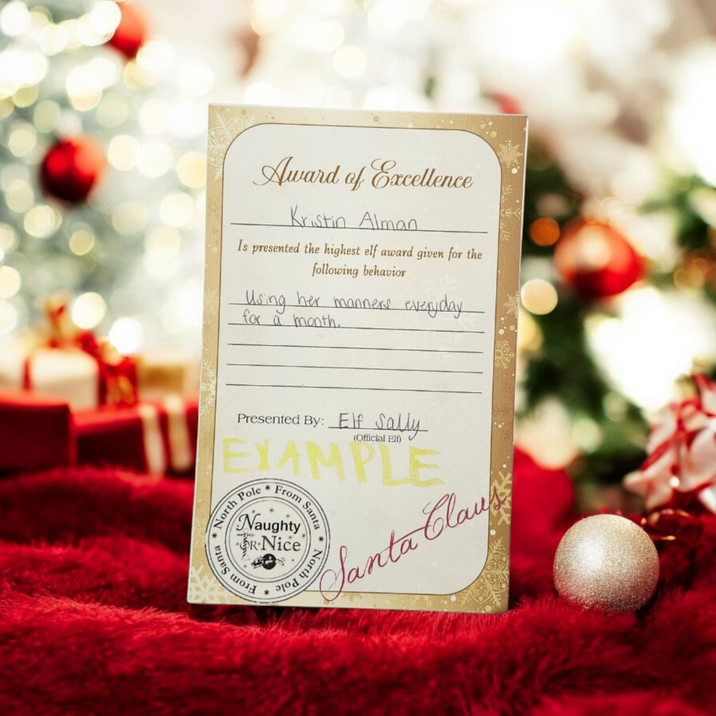 Elf Paperwork Refills