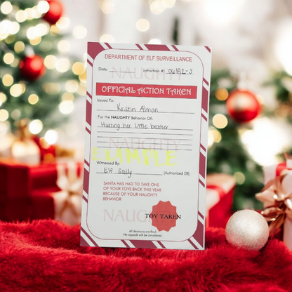 Elf Paperwork Refills