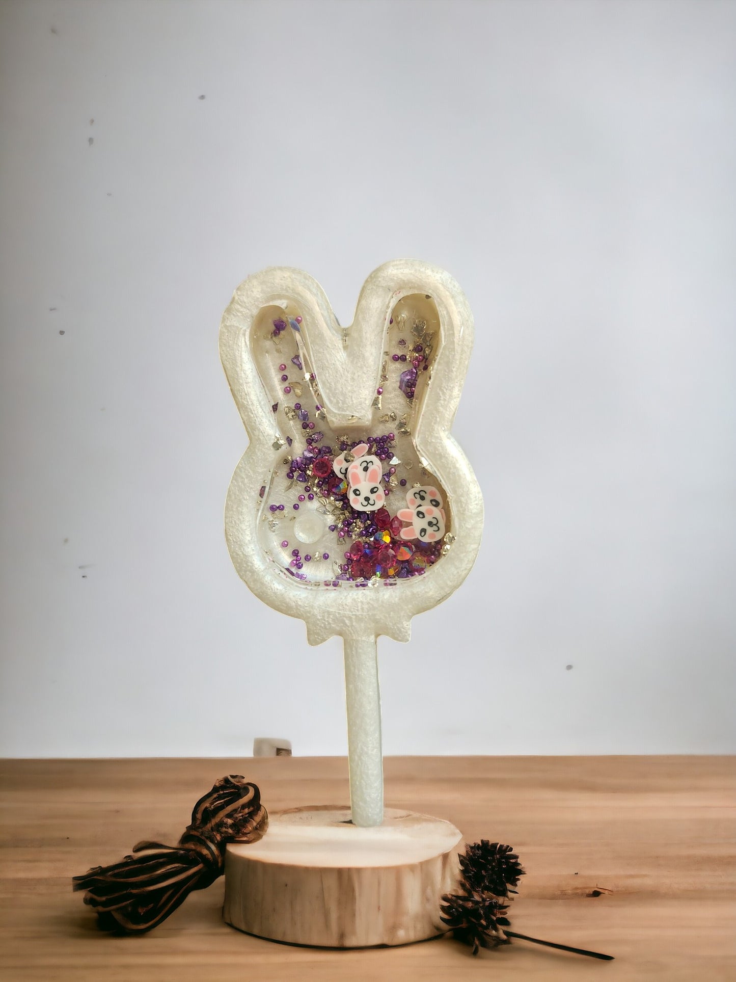 Mini Quiet Rattles- Bunny