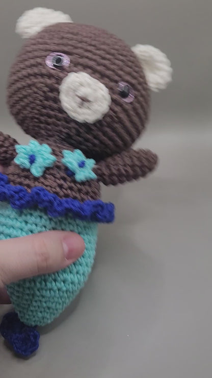 Mermaid Bear Rattle