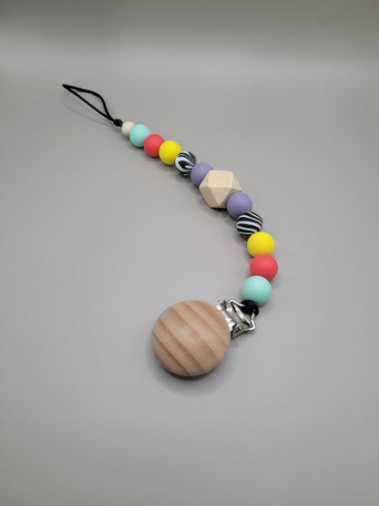 Special Bead Pacifier Clip