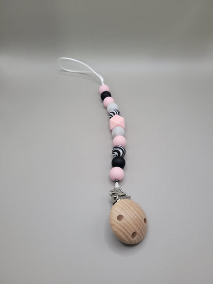 Special Bead Pacifier Clip