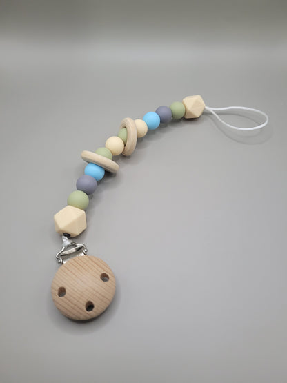 Special Bead Pacifier Clip