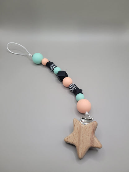 Special Bead Pacifier Clip