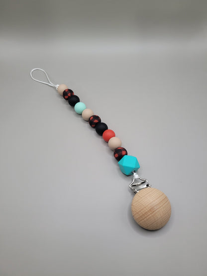Special Bead Pacifier Clip