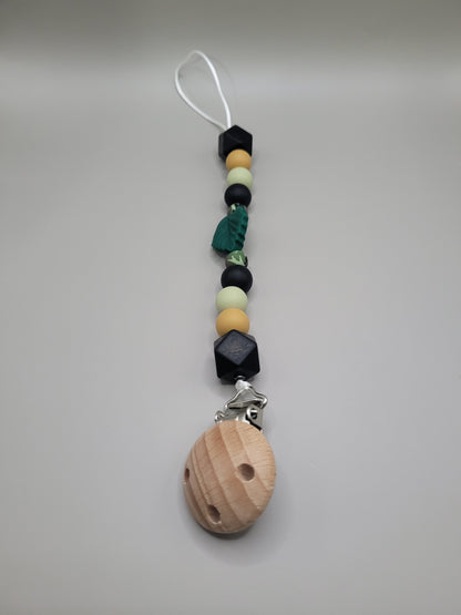 Special Bead Pacifier Clip