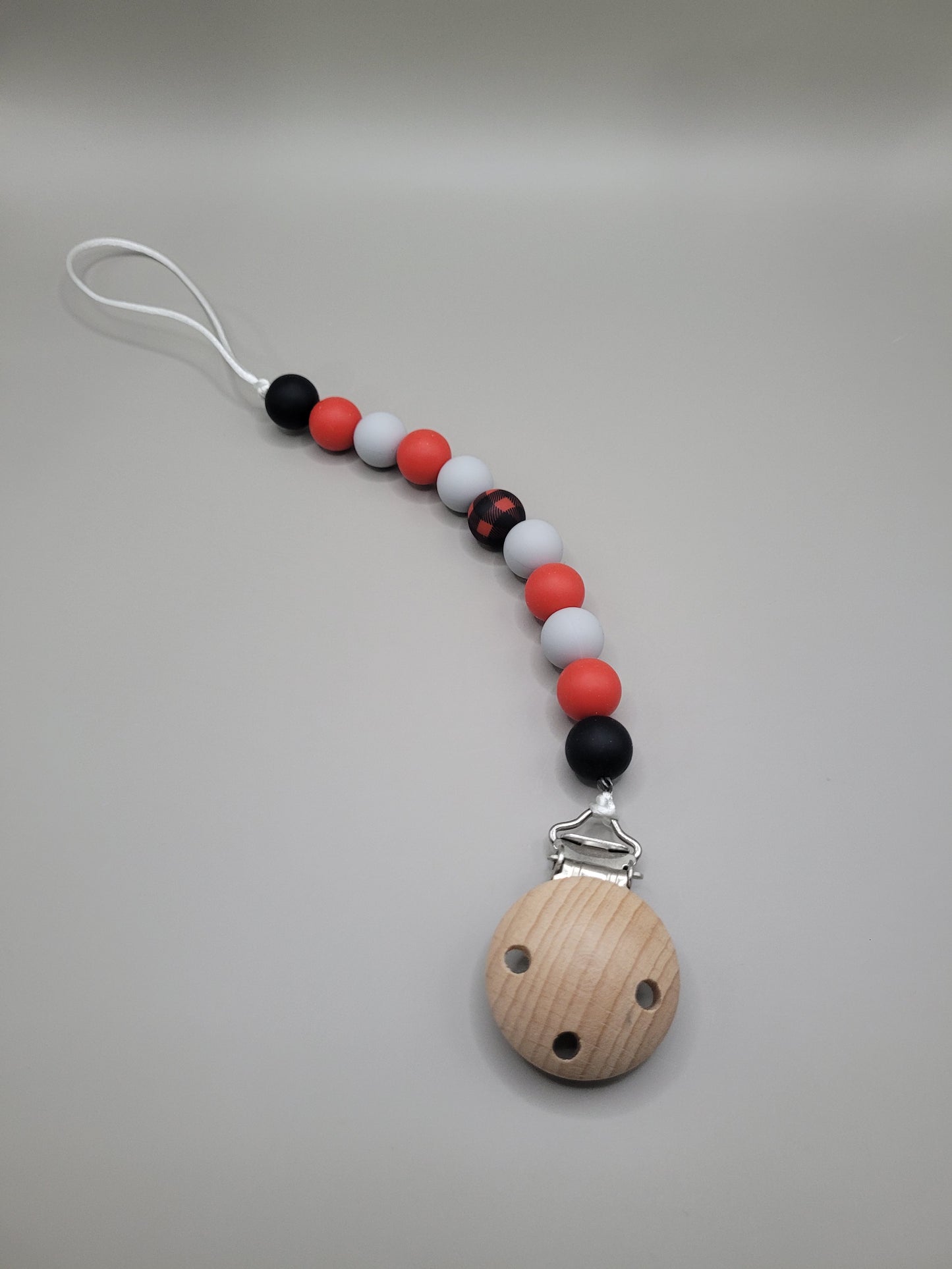 Special Bead Pacifier Clip