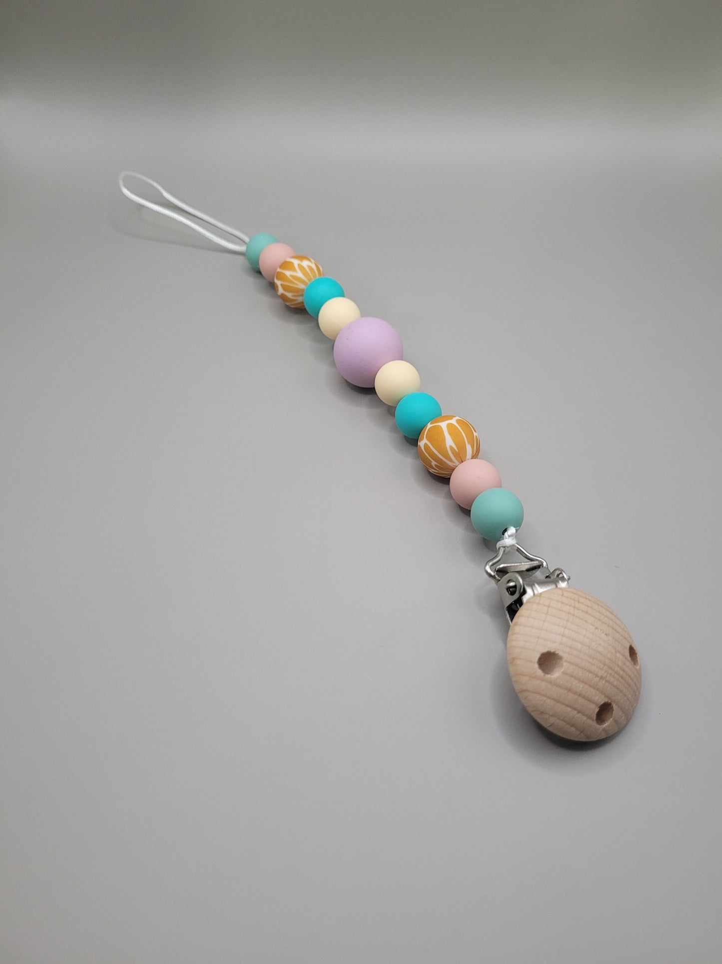 Special Bead Pacifier Clip