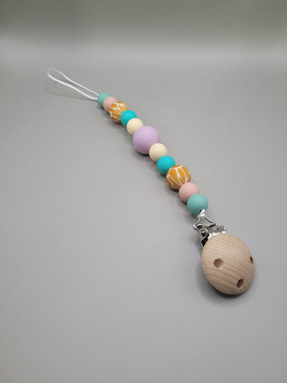 Special Bead Pacifier Clip