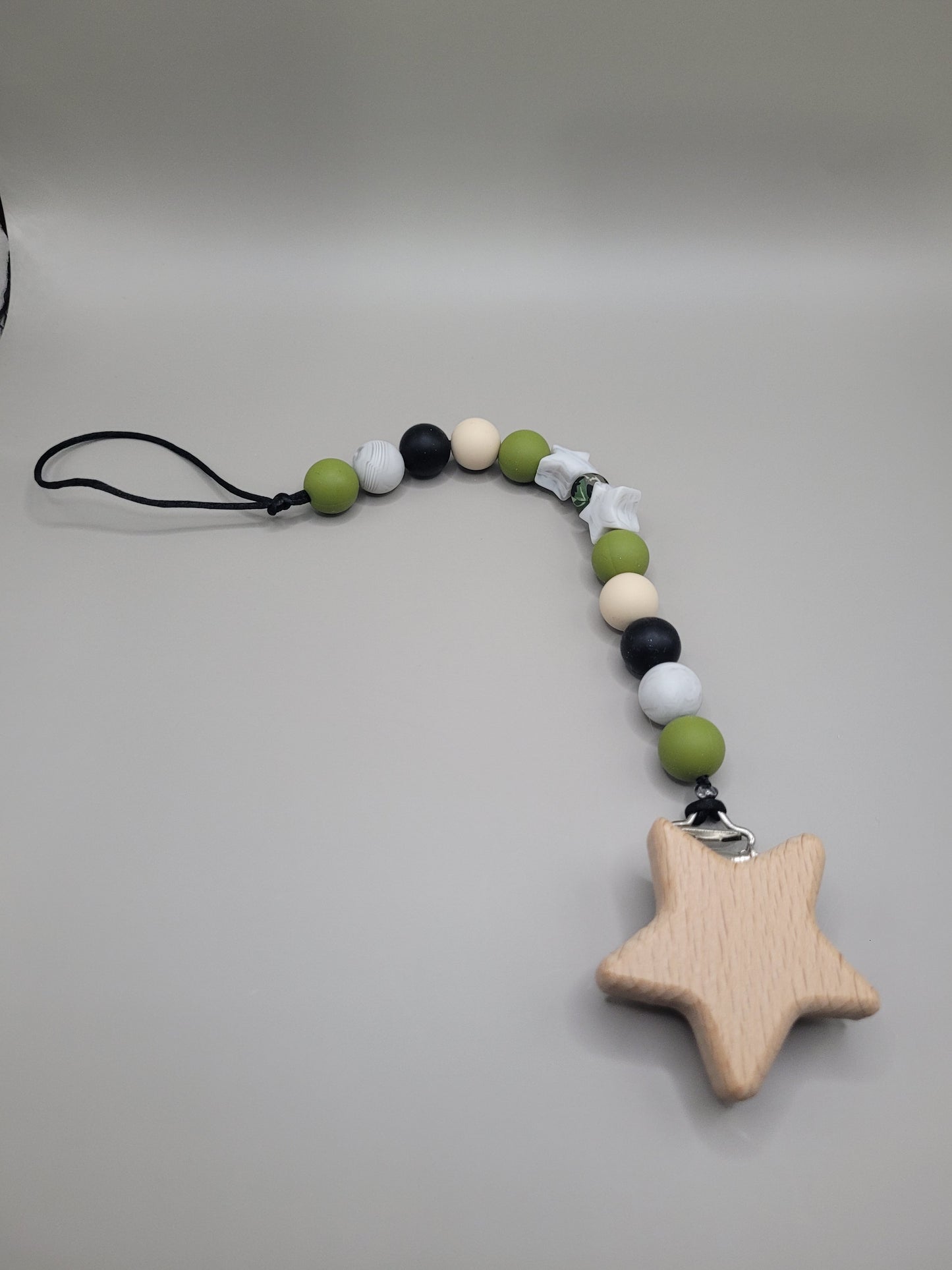 Special Bead Pacifier Clip